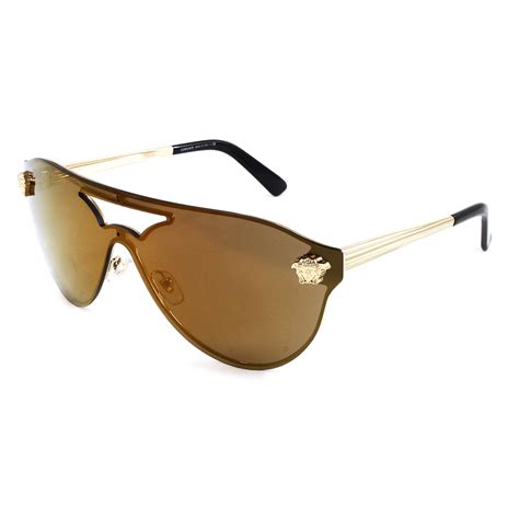 gold sunglasses versace|unisex versace sunglasses.